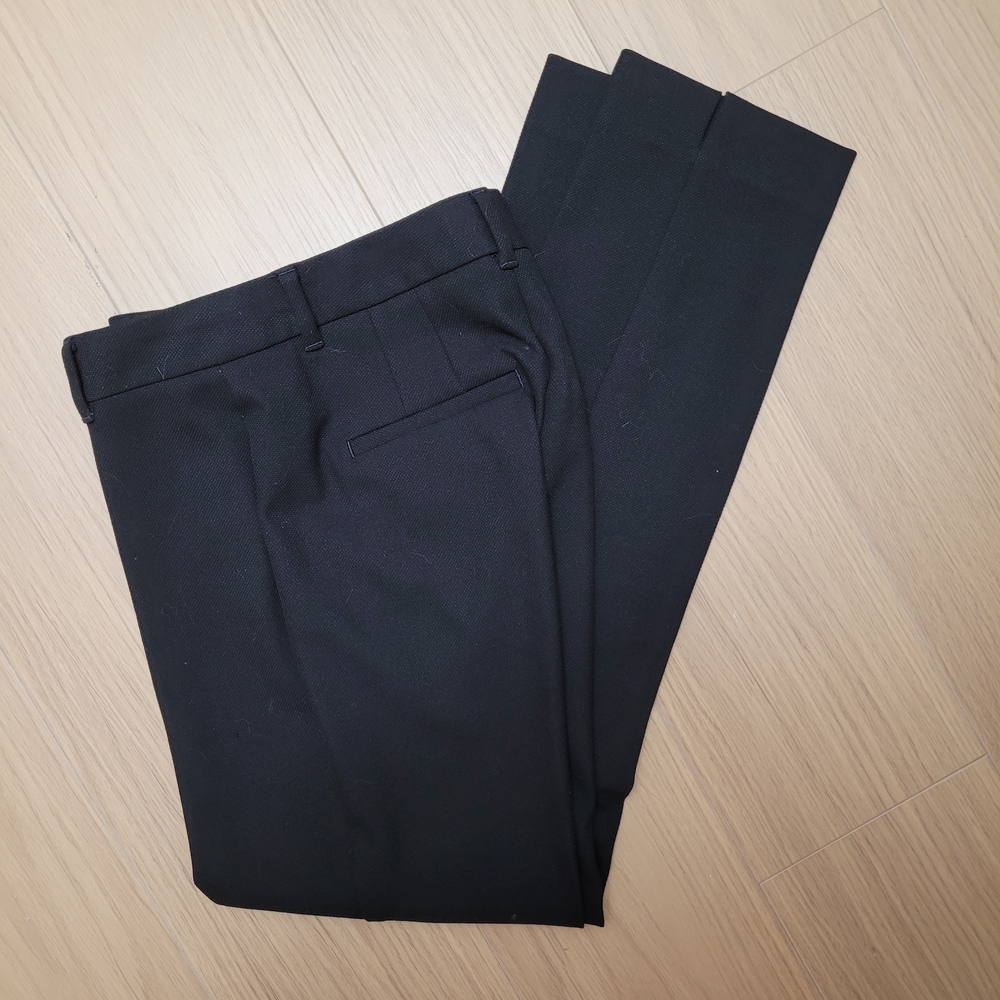 White House Black Market Women's Black Straight Leg Pants